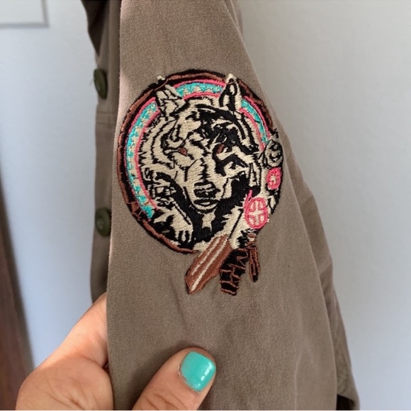 Spell & the Gypsy Vagabond shirt jacket AU 10 preowned - Picture 9 of 16